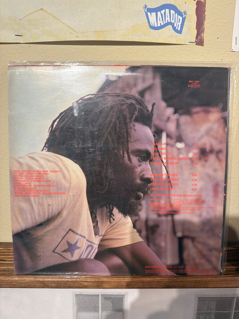 Burning Spear - Hail HIM (UK OG Vinyl LP)
