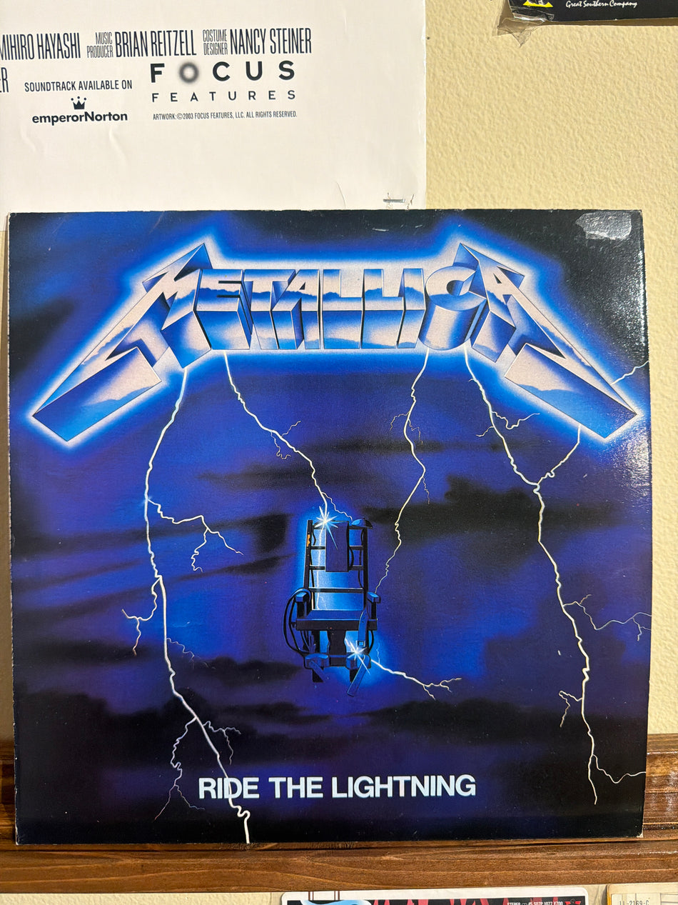 Metallica - Ride the Lightning (1990 Korea)