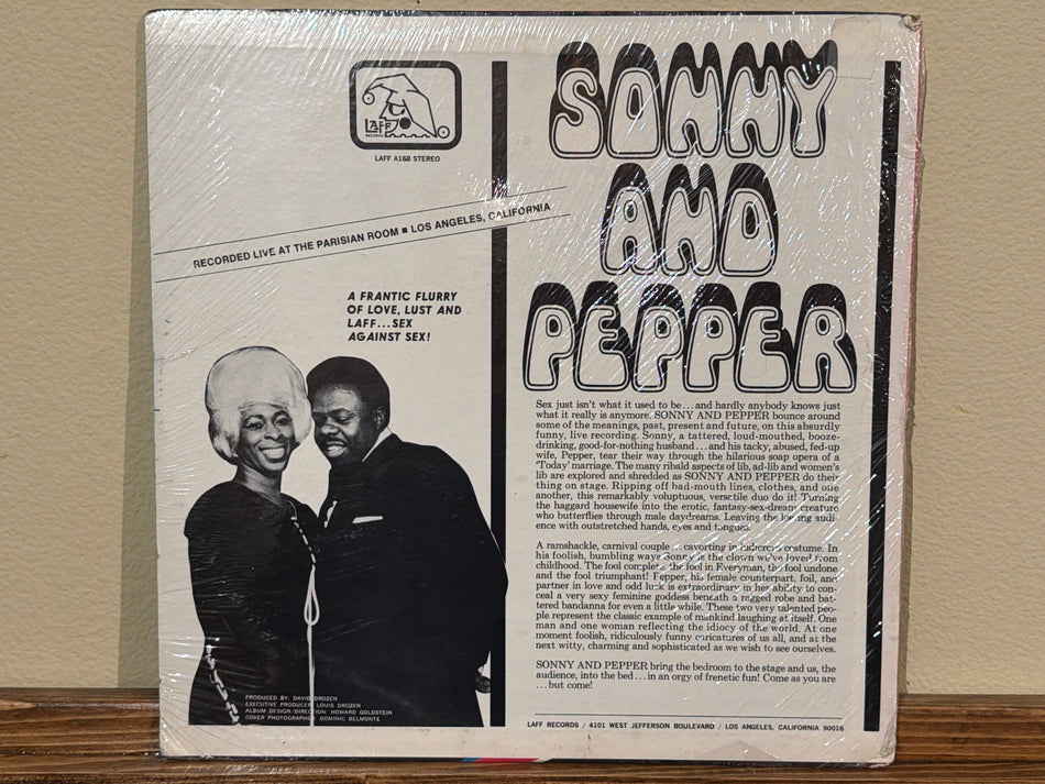 Sonny And Pepper - Sonny And Pepper (Sealed)