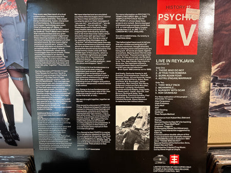 Psychic TV - Live In Reykjavik - Volver Records