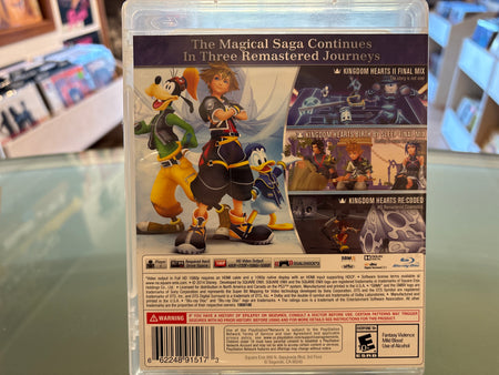 Kingdom Hearts - HD 2.5 ReMIX (PS3) CIB - Volver Records