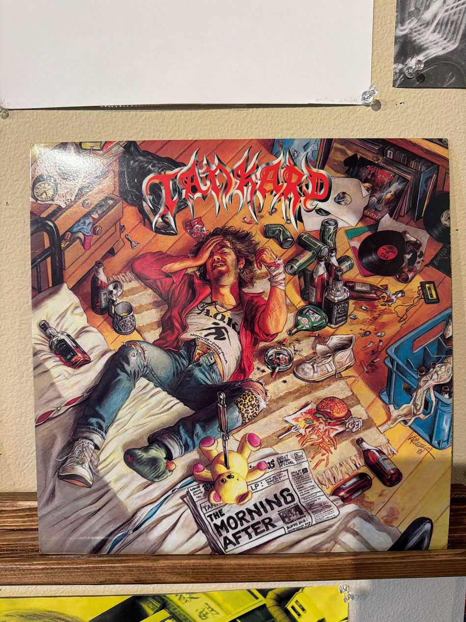 Tankard - The Morning After (US press w/ inner)