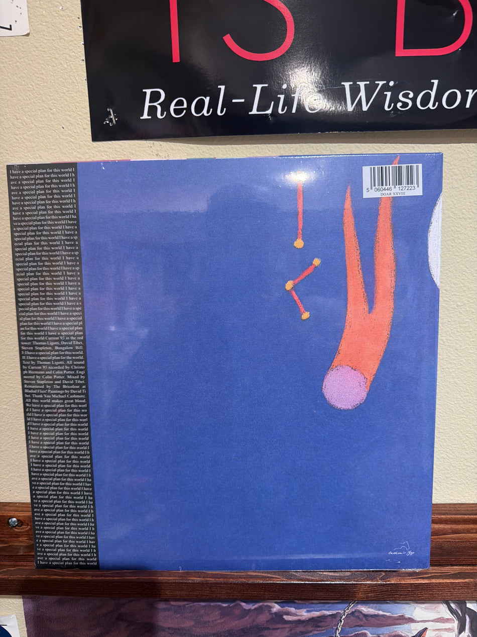 Current 93 - I Have A Special Plan For This World (Picture Disc Vinyl LP)