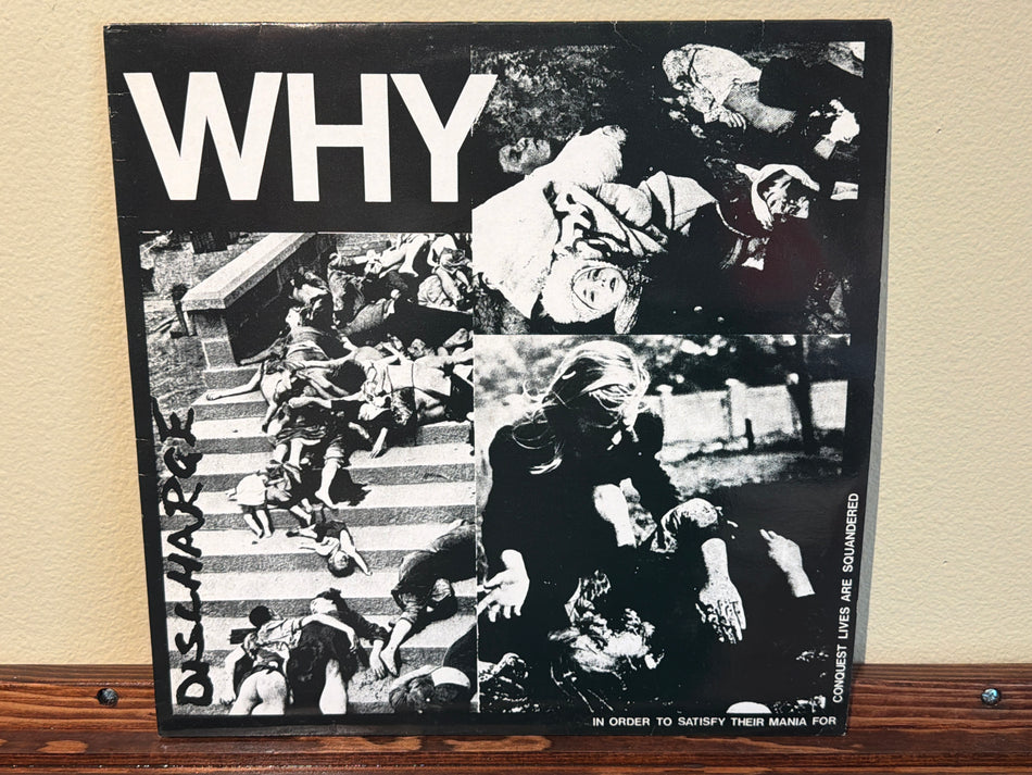 WHY - Discharge (red)
