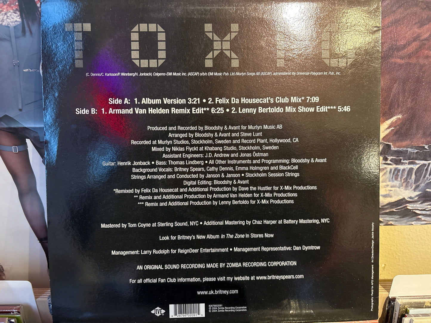 Britney Spears - Toxic 12”