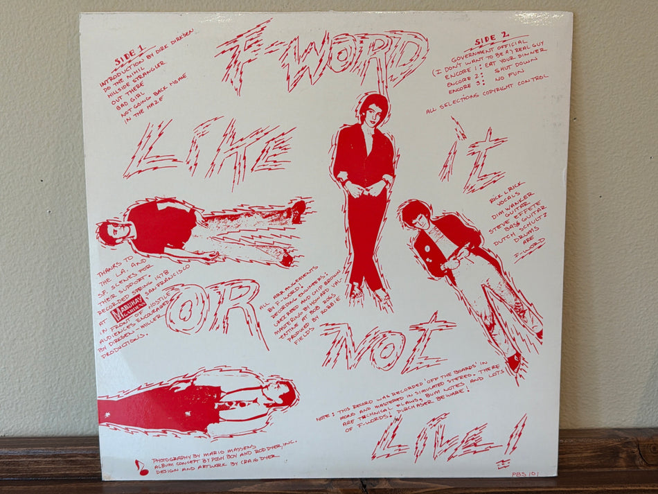 F-Word! - Like It Or Not Live!