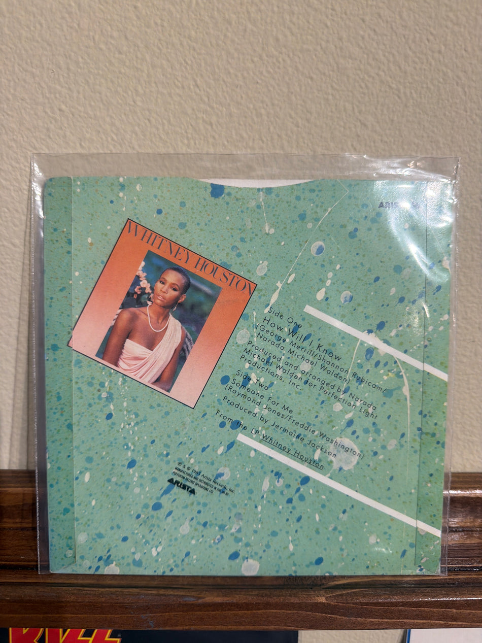 Whitney Houston - How Will I Know UK 45 7”