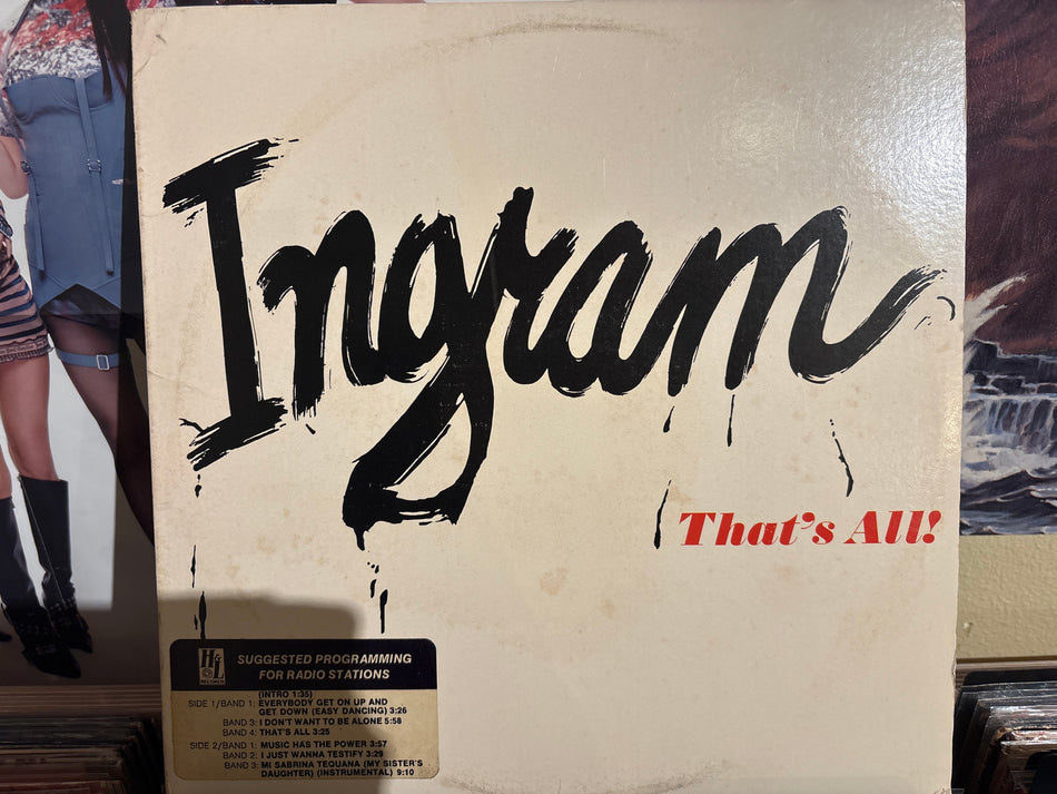 Ingram - That’s All - Volver Records