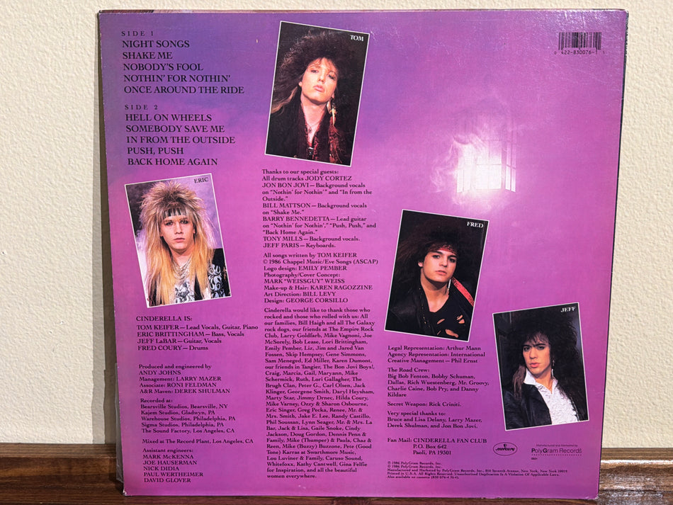 Cinderella - Night Songs