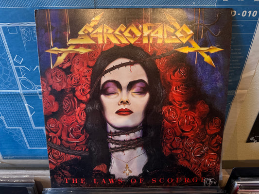 Sarcofago - Laws of Scourge Brazilian Press W/ Insert