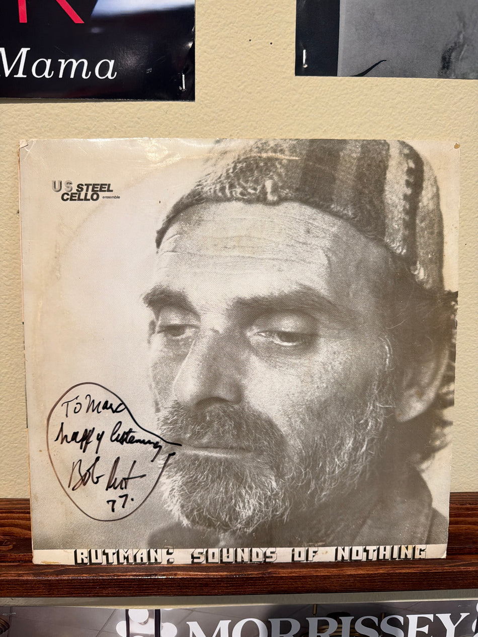 US Steel Cello Ensemble – Rutman: Sounds Of Nothing (SIGNED)