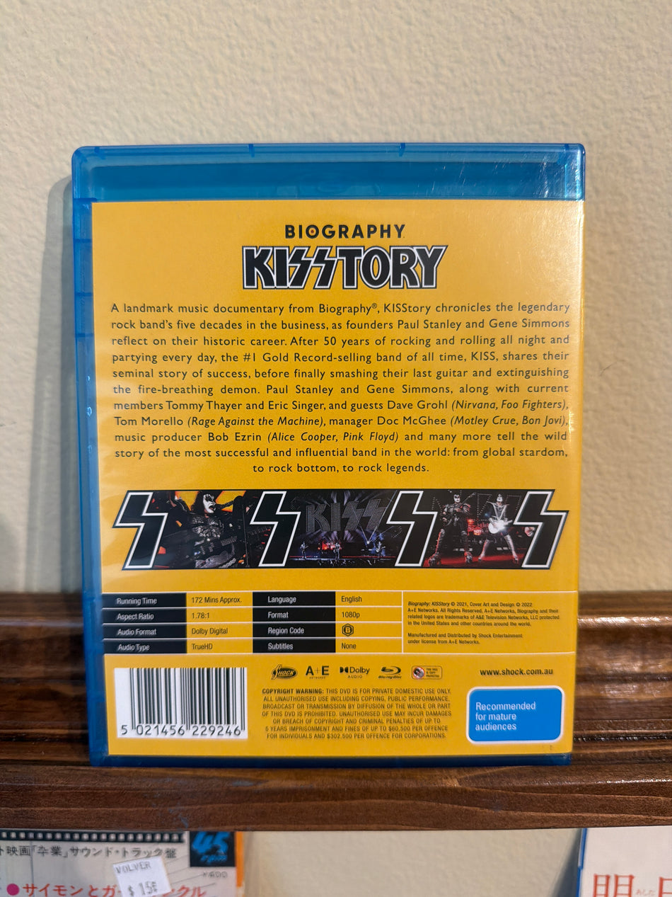 KISS: Biography Kisstory (Blu Ray)