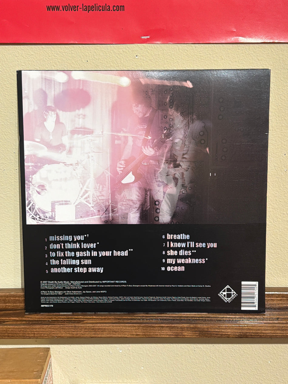A Place To Bury Strangers - A Place To Bury Strangers (pink marble)