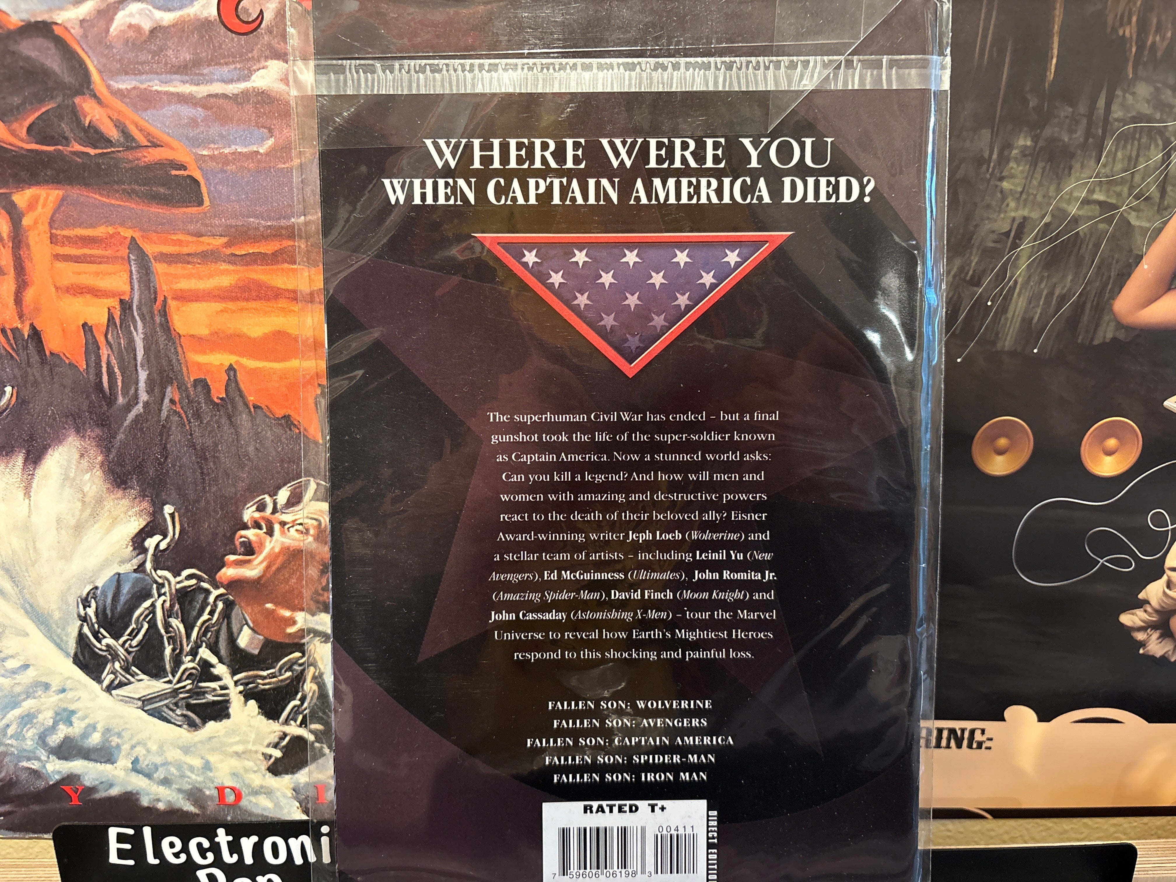 Fallen Son The Death Of Captain America #4 Spider-Man - Volver Records
