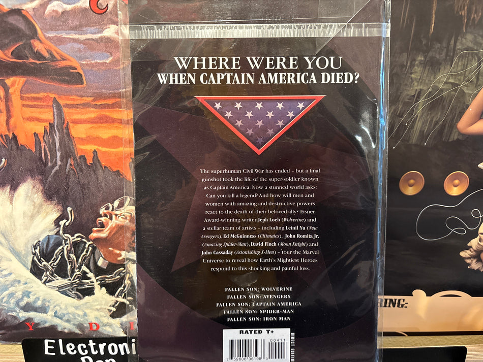 Fallen Son The Death Of Captain America #4 Spider-Man - Volver Records