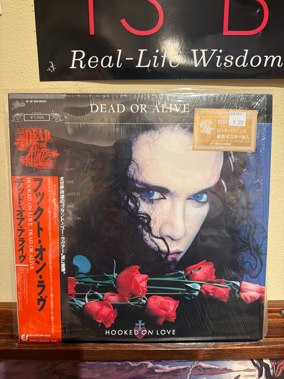 Dead or Alive - Hooked on Love (JP Vinyl LP)