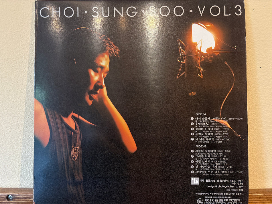 Choi Sung Soo - 後人