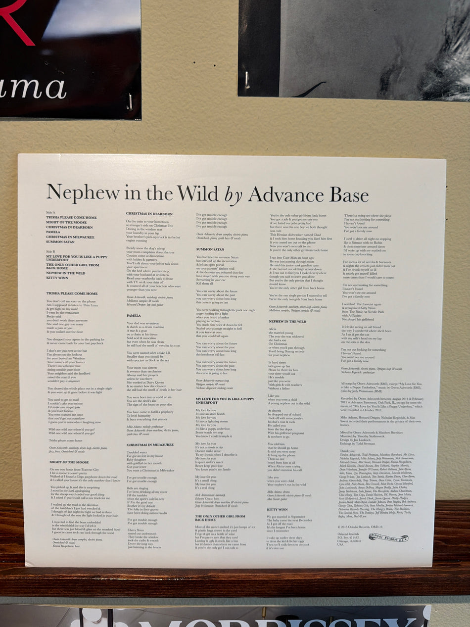 Advance Base - Nephew In The Wild
