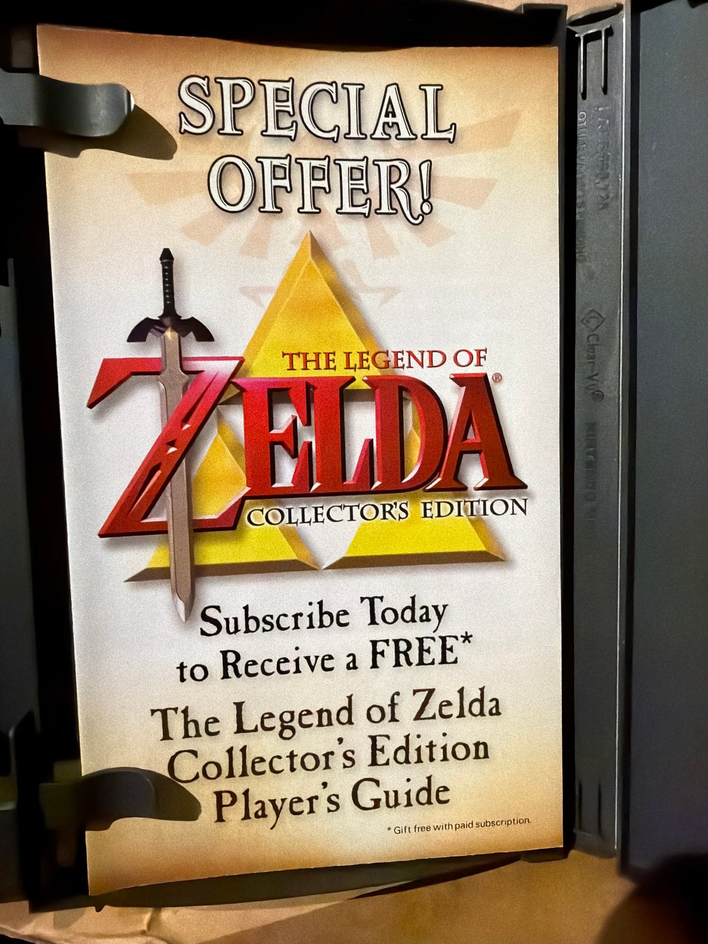 The Legend of Zelda Collector’s Edition Promotional Disc CIB Gamecube