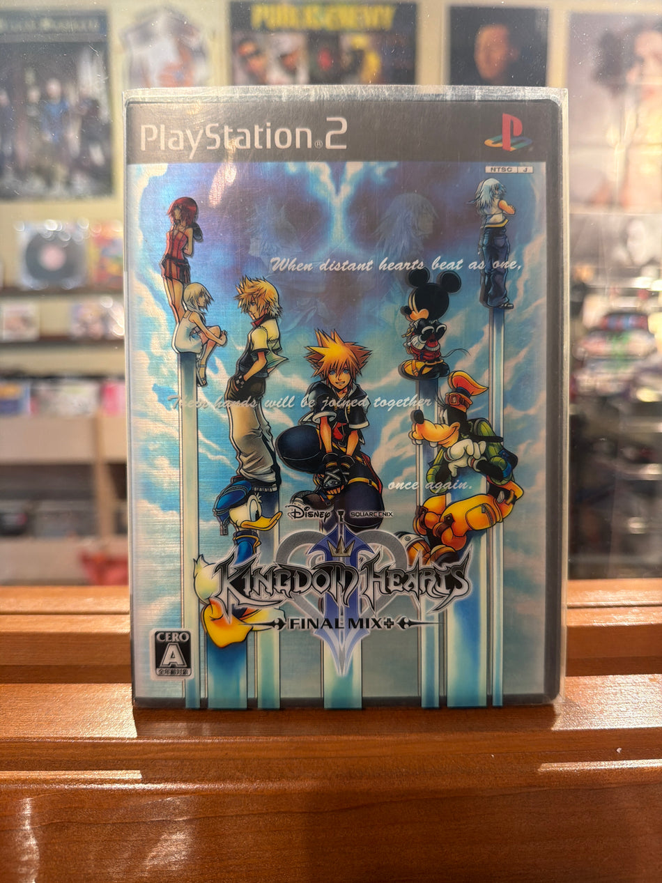 Kingdom Hearts Final Mix (JP PS2) Slipcover