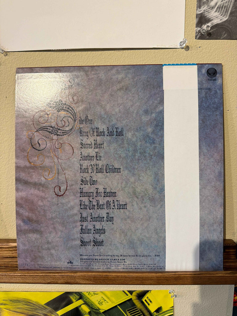 Dio - Sacred Heart (w/ obi and insert)