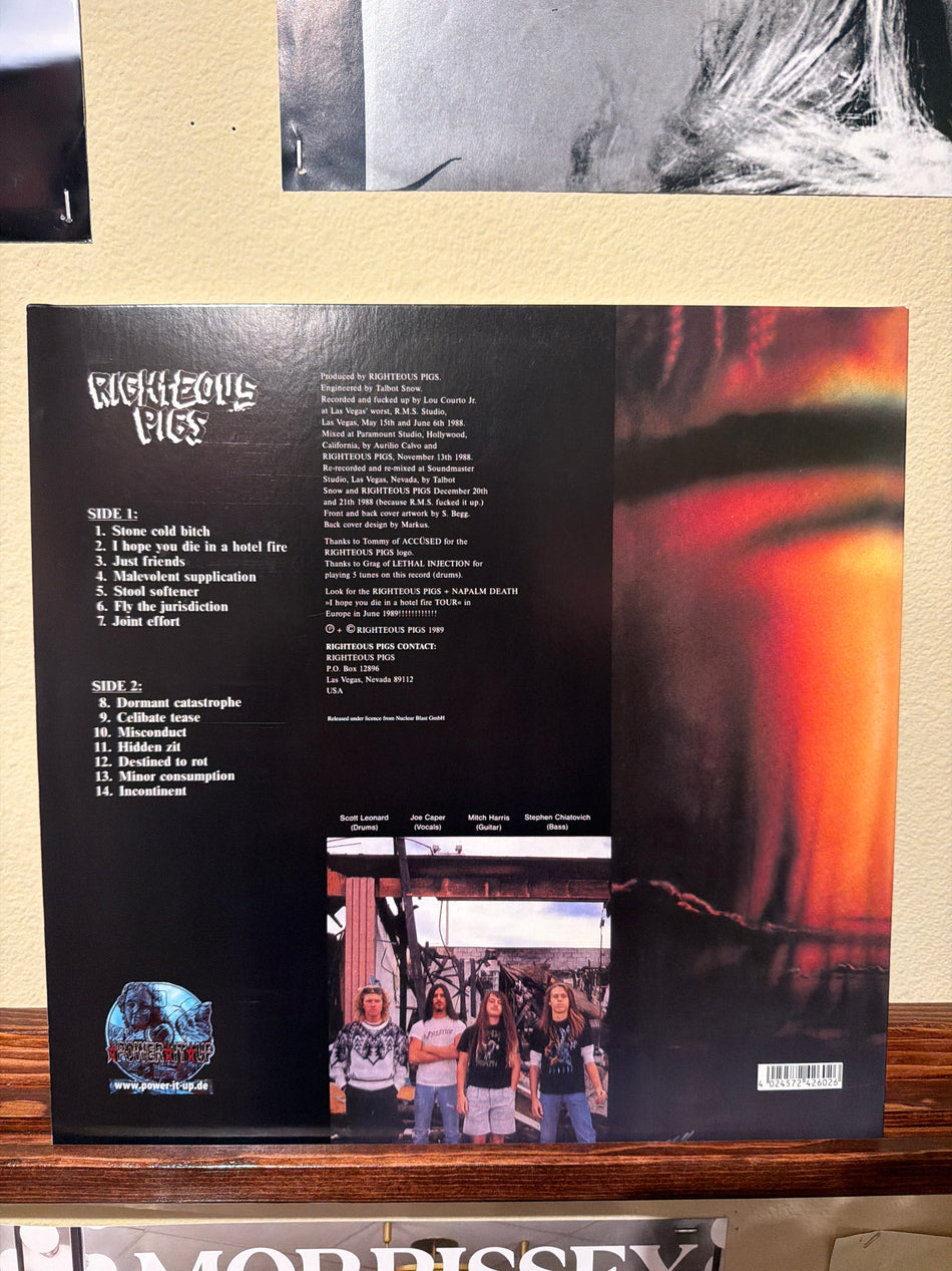 Righteous Pigs - Live and Learn