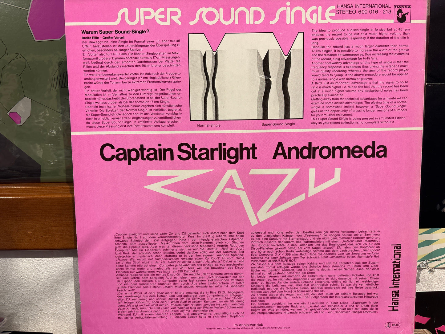 Zazu - Captain Starlight