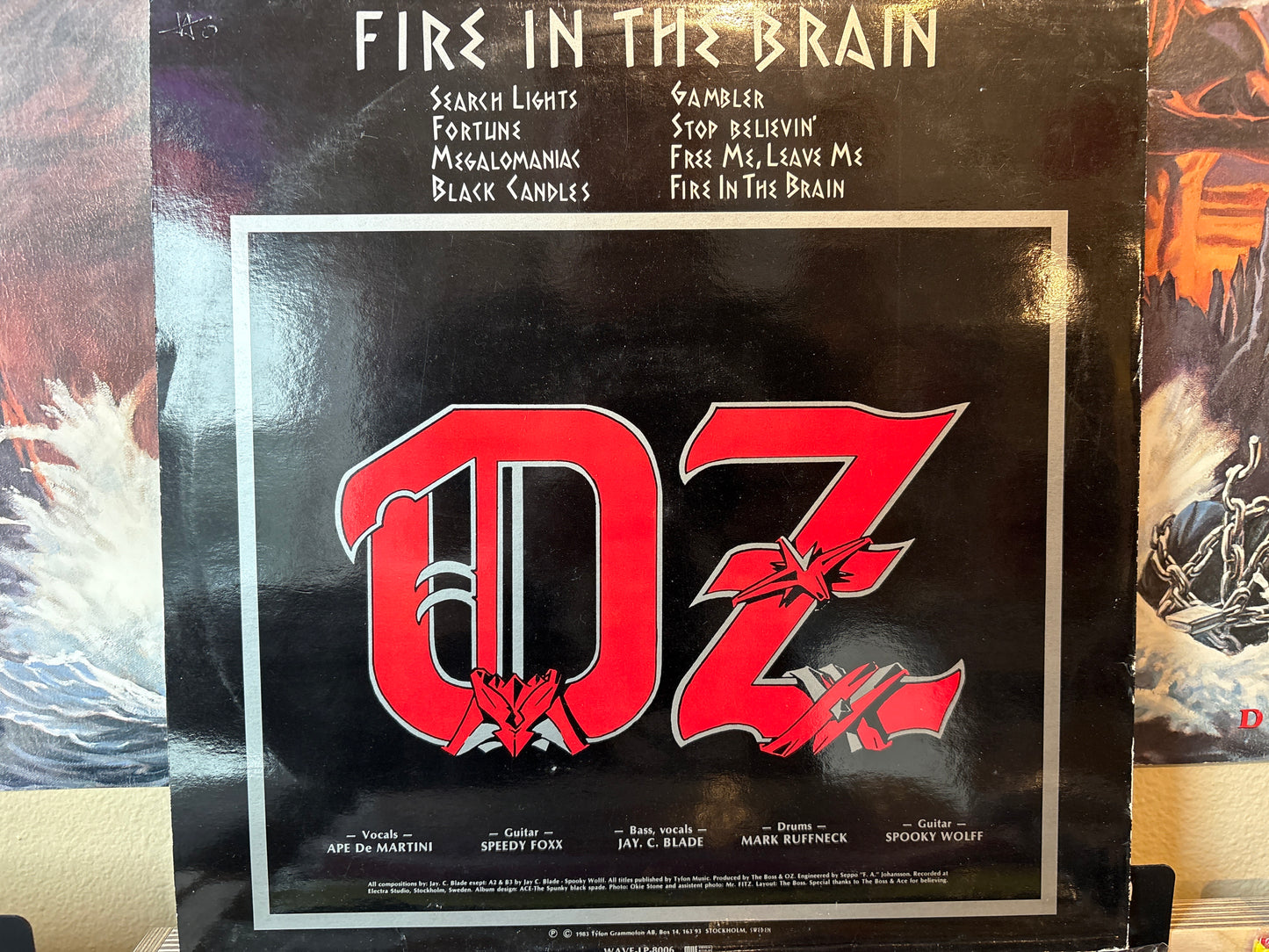 Oz - Fire In The Brain