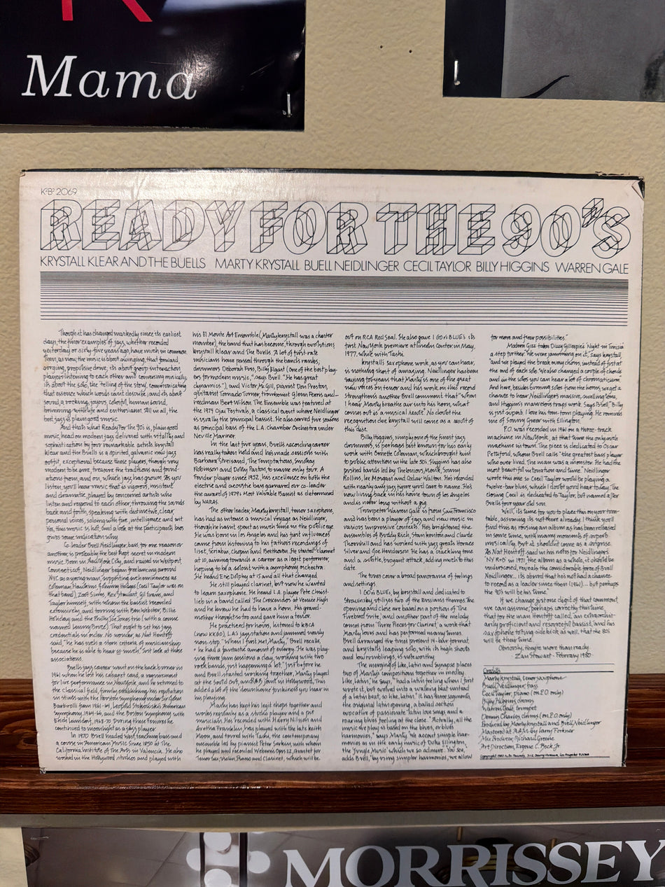 Krystall Klear And The Buells – Ready For The 90's