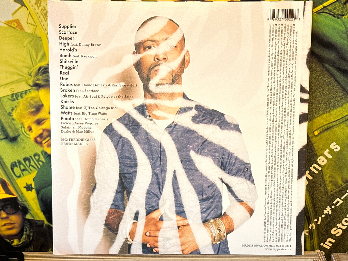 Freddie Gibbs & Madlib - Piñata (gold/clear split) - Volver Records