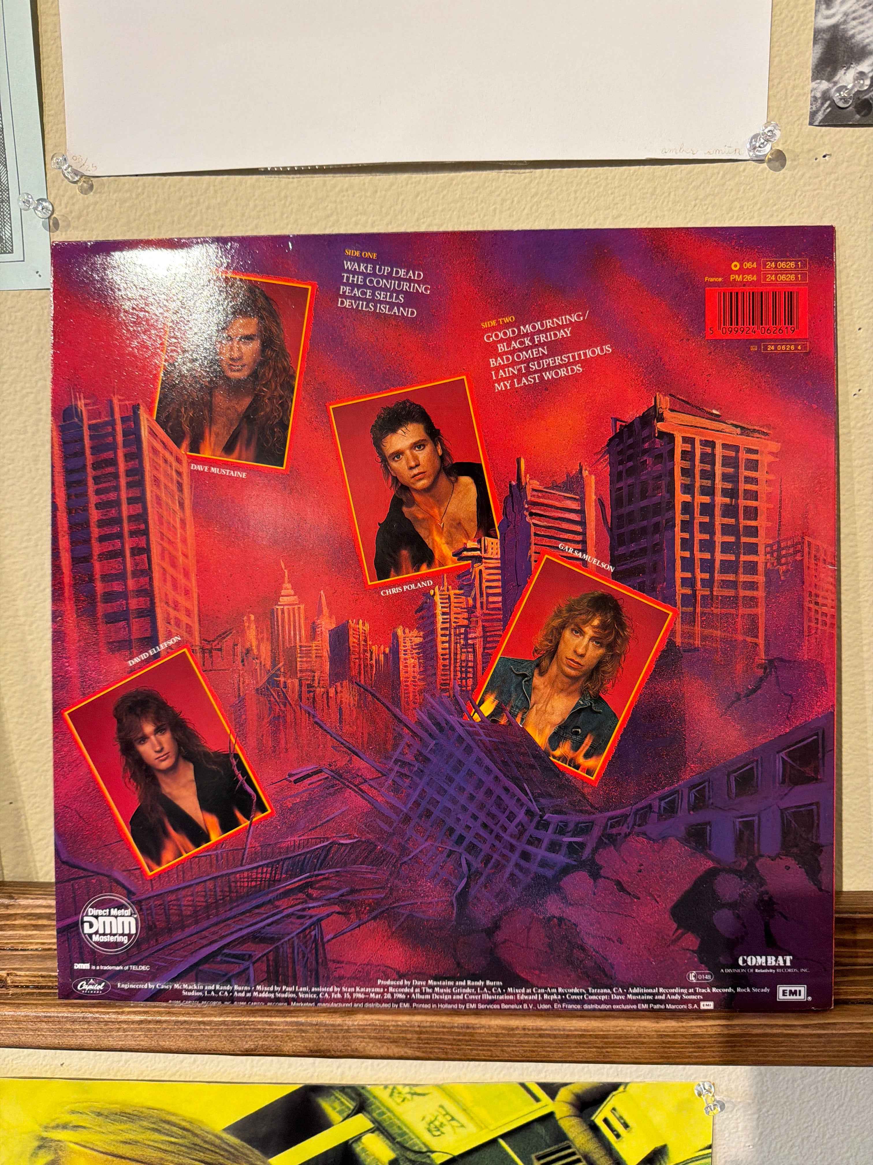 Megadeth - Peace Sells But Who’s Buying (EU w/ inner)