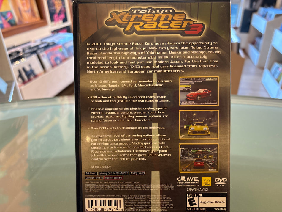 Tokyo Xtreme Racer 3 (PS2) CIB - Volver Records