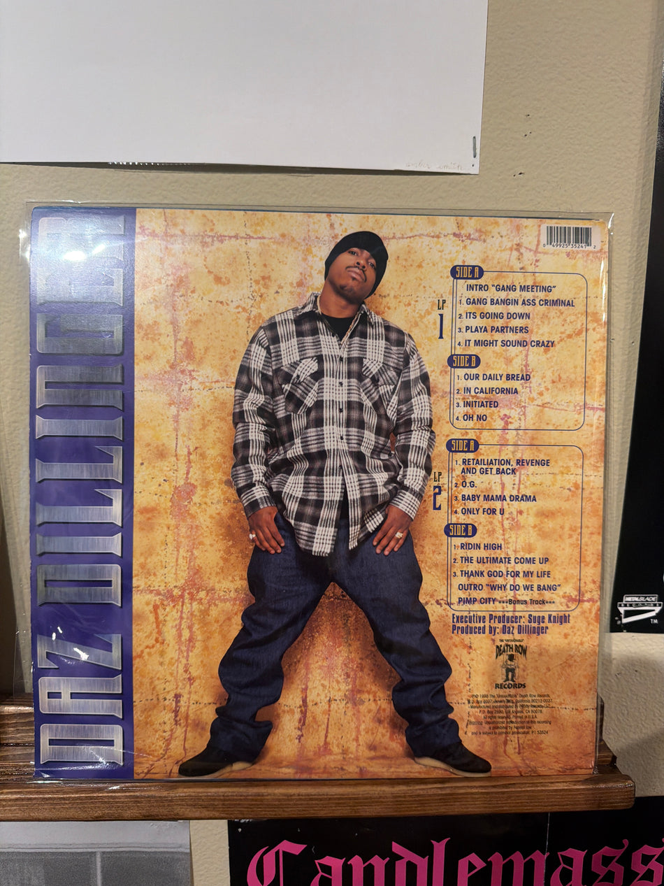 Daz Dillinger - Retaliation, Revenge and Get Back (US OG Vinyl LP)