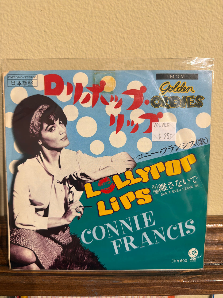 Connie Francis - Lollypop Lips JP 7” 45