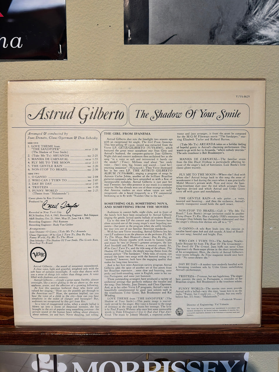 Astrud Gilberto - The Shadow of Your Smile