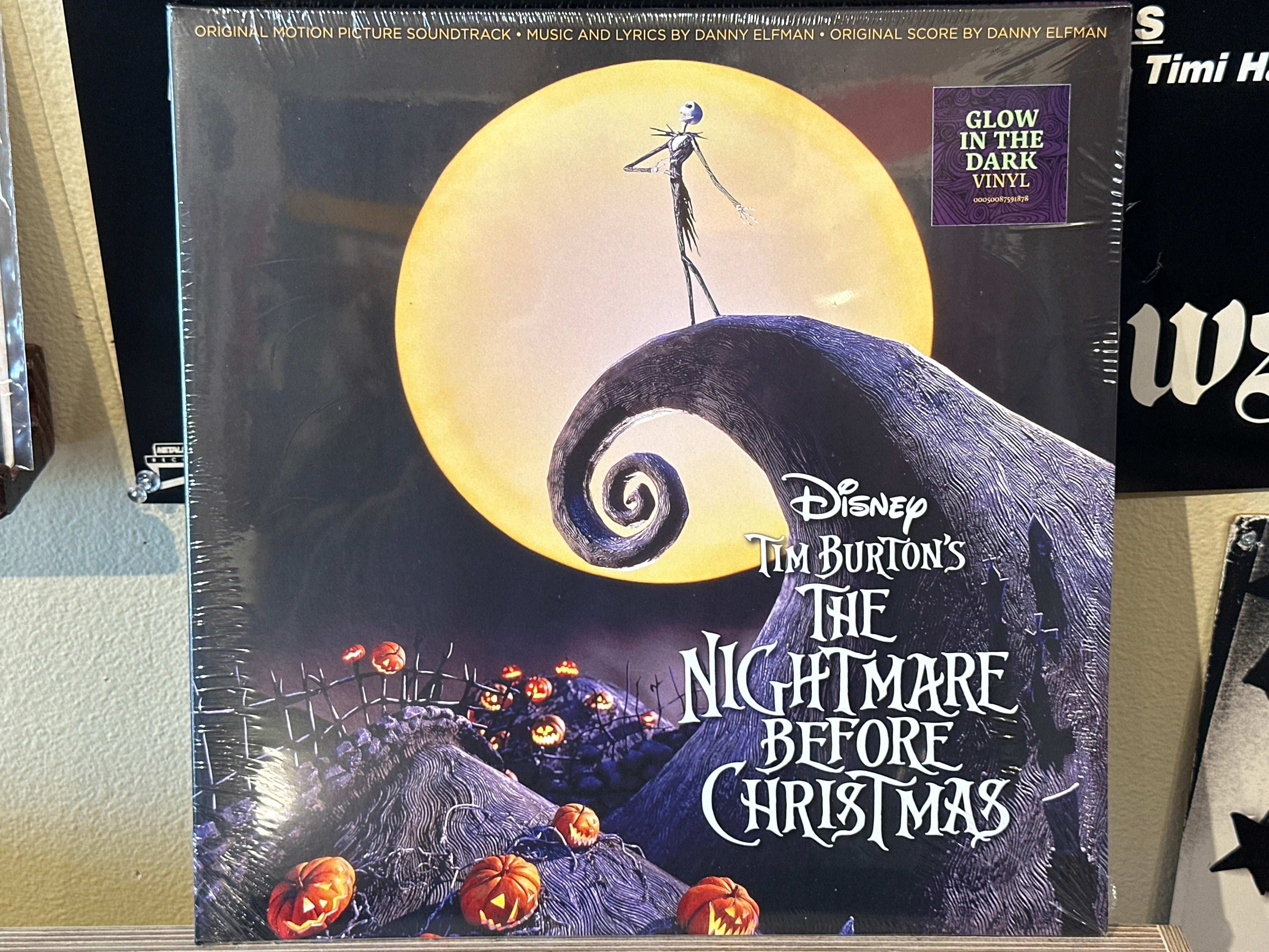 Danny Elfman - Tim Burton’s The Nightmare Before Christmas OST (glow in the dark) - Volver Records