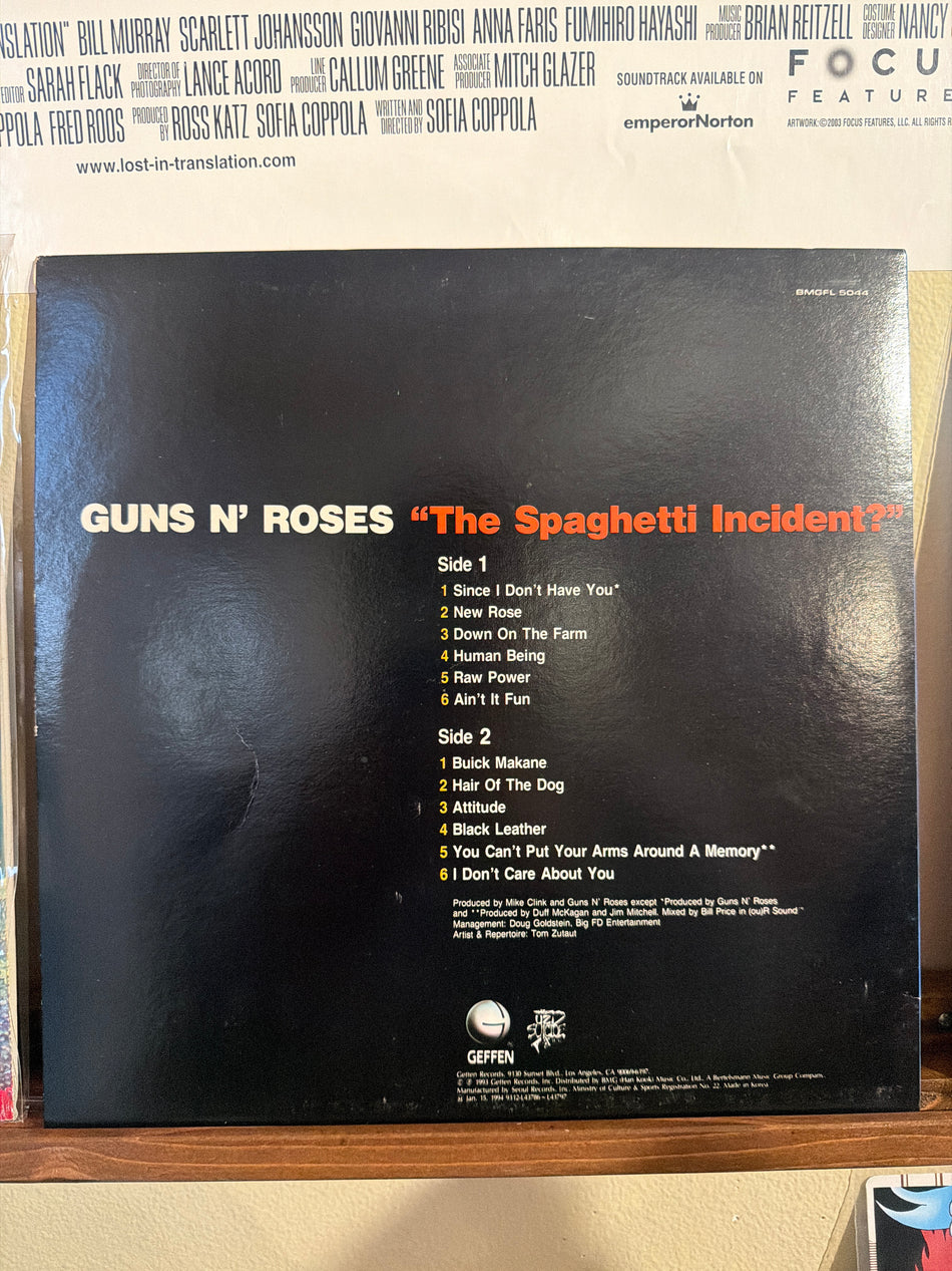 Guns n Roses - The Spaghetti Incident (KR w/ Insert)