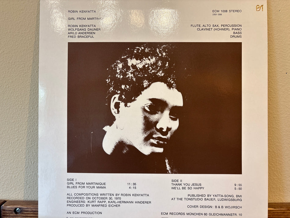 Robin Kenyatta - Girl From Martinique