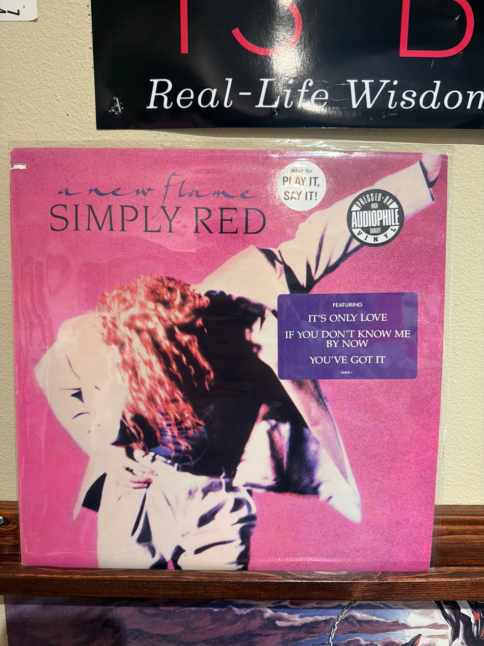 Simply Red - A New Flame (US Promo Vinyl LP)