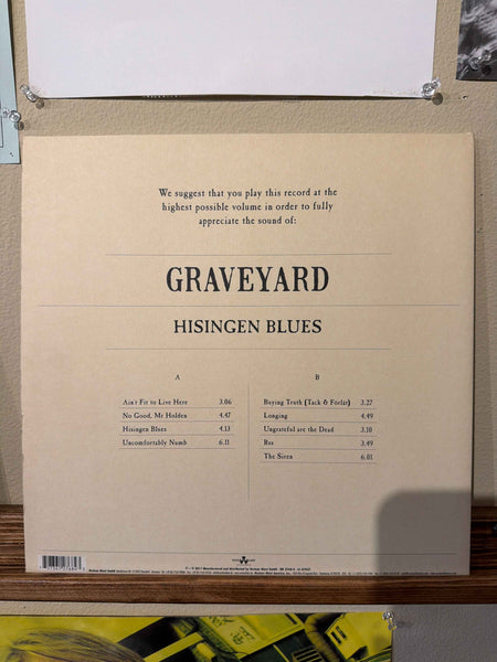 Graveyard - Hisingen Blues (Clear/Blue/Green Splatter)