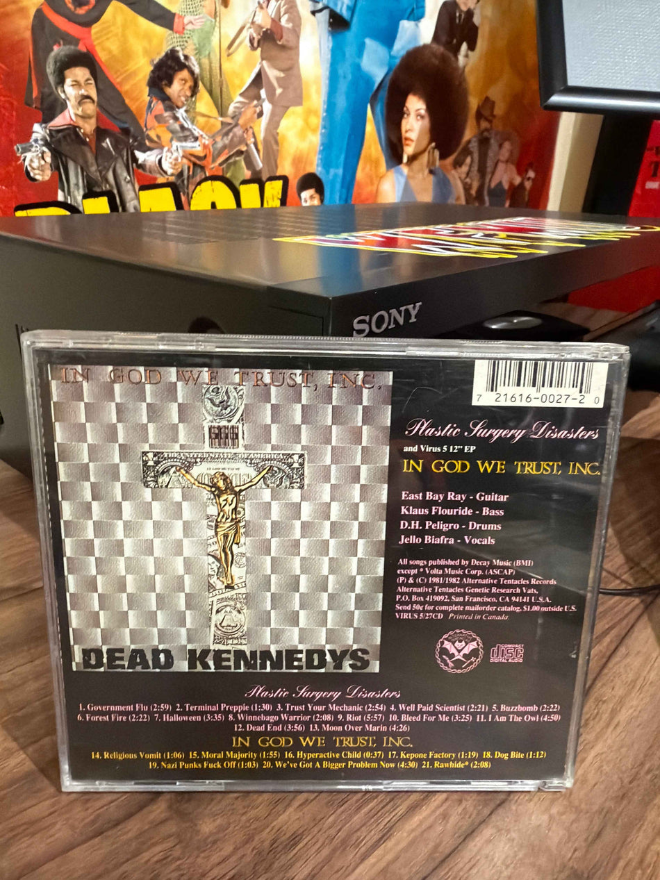 Dead Kennedys - Plastic Surgery Disasters/In God We Trust