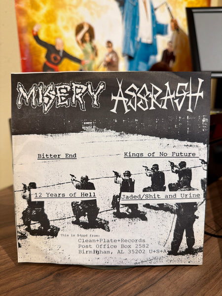 Misery/Assrash - Misery/Assrash - Volver Records