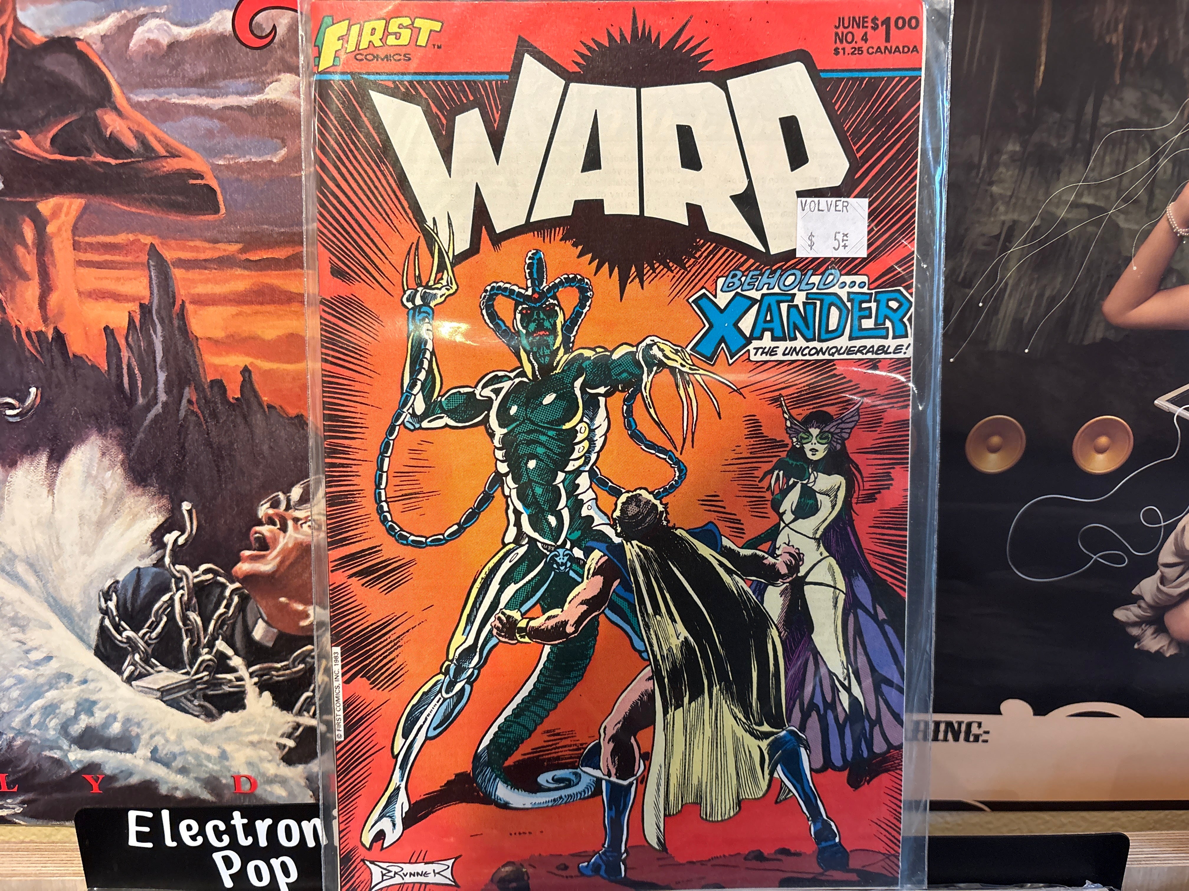 Warp #4 First Comics - Volver Records