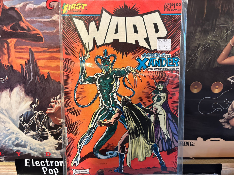 Warp #4 First Comics - Volver Records