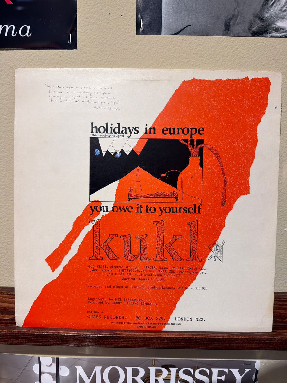 KUKL (Bjork) - Holidays in Europe