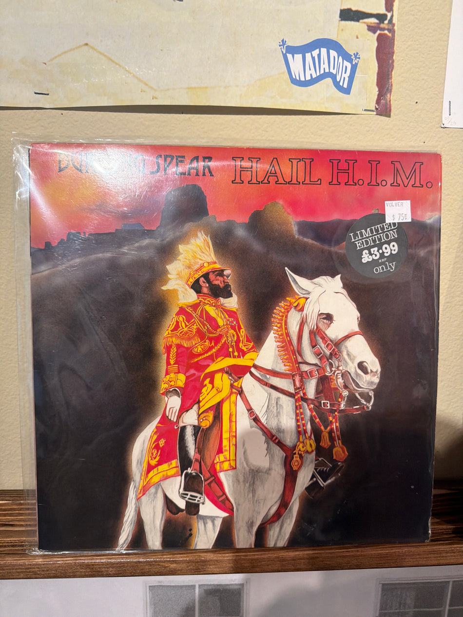 Burning Spear - Hail HIM (UK OG Vinyl LP)