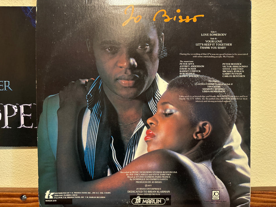 Jo Bisso - Love Somebody