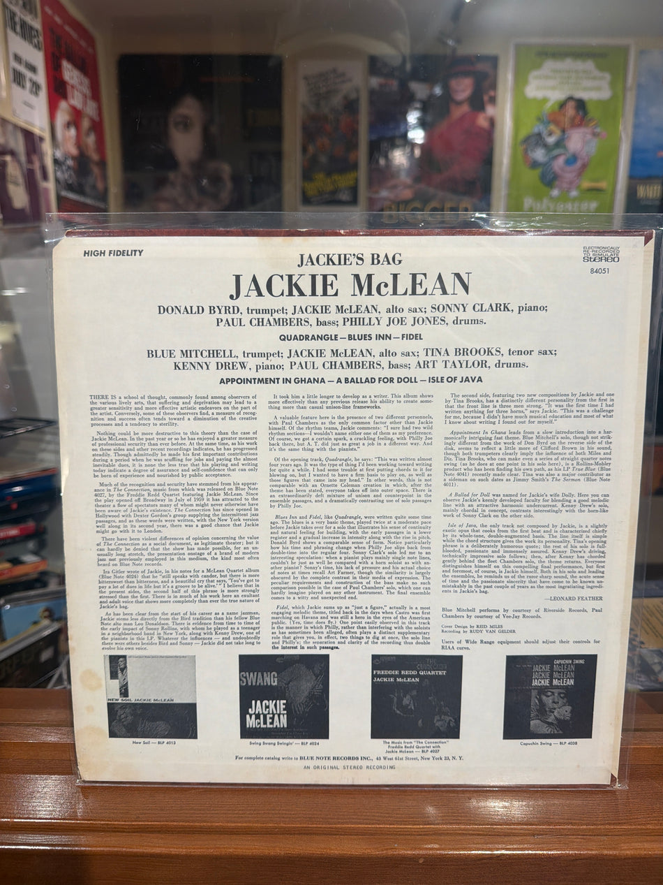 Jackie McLean - Jackie’s Bag