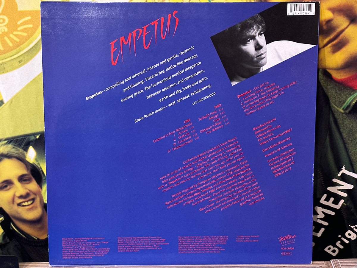Steve Roach - Empetus - Volver Records
