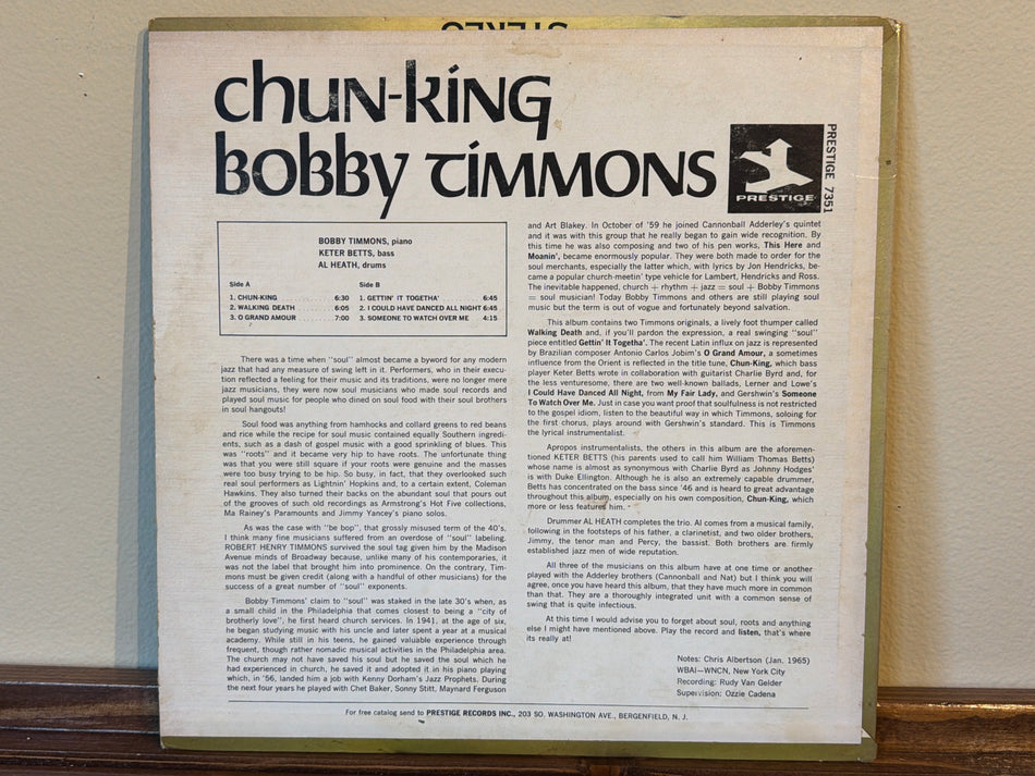 Bobby Timmons - Chun-King